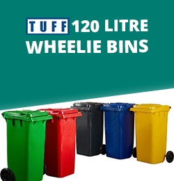 Best-selling TUFF 120 Litre Wheelie Bins