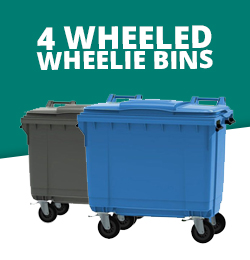 Best-selling 4 Wheeled Wheelie Bins