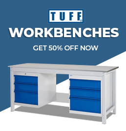 Heavy-Duty Workbenches with 50% OFF