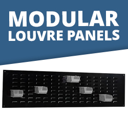 Modular louvre panels